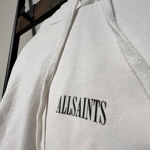 ALLSAINTS HOODIE WHITE